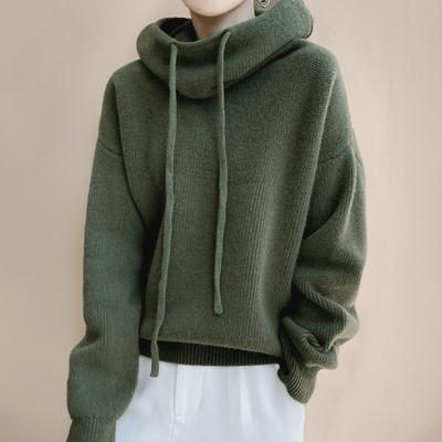 Ylliana Strick-Kapuzenpullover