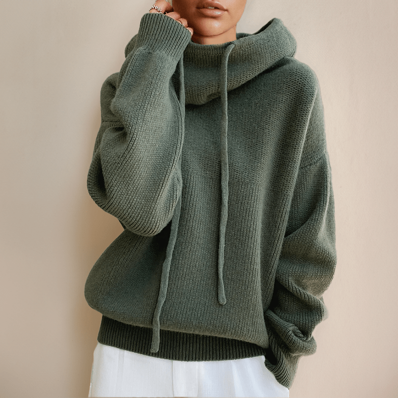 Ylliana Strick-Kapuzenpullover
