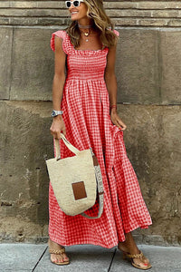 Annabelle | Damen Stilvoller Kleid – Rot