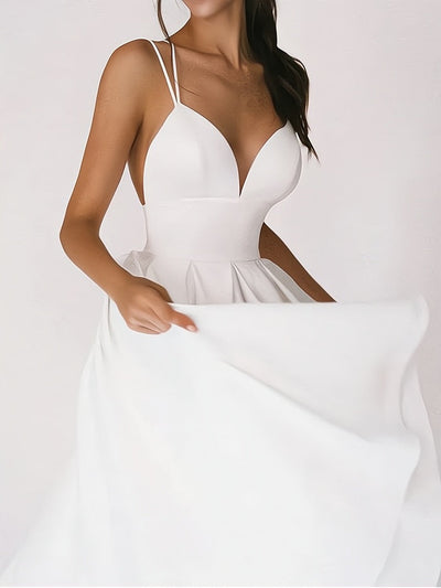 Charline - Elegantes Kleid mit V-Ausschnitt