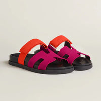 Heidi-Mode | Sandale – Rosa/Orange