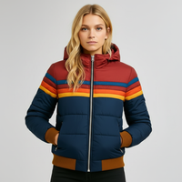 Lena | Winddichte Retro Jacke – Marine