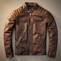 Bellatori Leather Jacket – Braun
