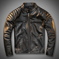 Bellatori Leather Jacket – Schwarz