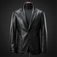 Rockwell Leather Jacket – Schwarz