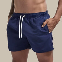 Schnelltrocknende Badeshorts Für Herren | Kordelzug – Dunkelblau
