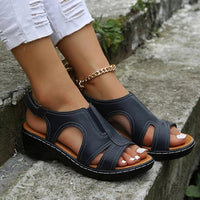 Rosa | Orthopädische Sandalen mit weicher Sohle – Marine