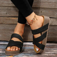 Flore | Orthopädische Sandalen™ – Schwarz (Fast ausverkauft)