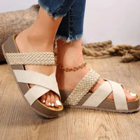 Flore | Orthopädische Sandalen™ – Weiß