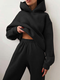 Nele | Gemütliches Jogging-Set – Schwarz