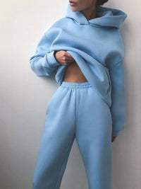 Nele | Gemütliches Jogging-Set – Blau