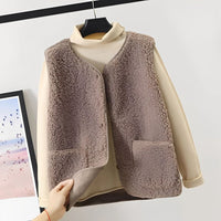 Nellie - Moderne und angenehme Weste – Khaki