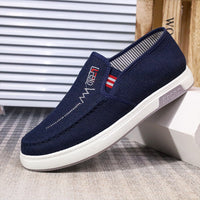 Nico | Herren Orthopädische Slip-On Sneaker – Blau