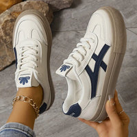 Nina | Orthopädische Gepolsterte Sneaker – Blau