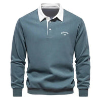 Noah | Herren Eleganter Polopullover – Grün
