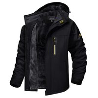 Gustav - Wind Und Wasserdichte Jacke – Schwarz
