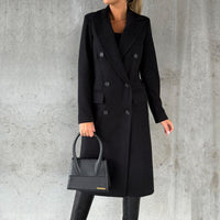 Faya | LUXURIÖSE DAMEN-WINTERJACKE – Schwarz