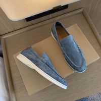 MATTHÄUS - LUXURIÖSE LEDER-MOKASSINS – Blau