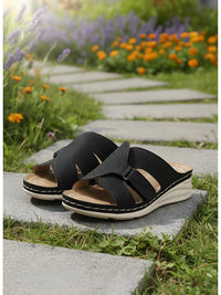 Mila | Elegante Sandalen Damen Trend – Schwarz