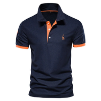 Oskar | Herren Poloshirt Klassisch – Marine