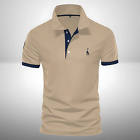 Oskar | Herren Poloshirt Klassisch – Khaki