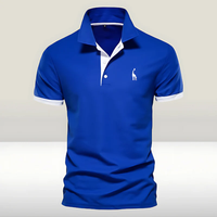 Oskar | Herren Poloshirt Klassisch – Blau
