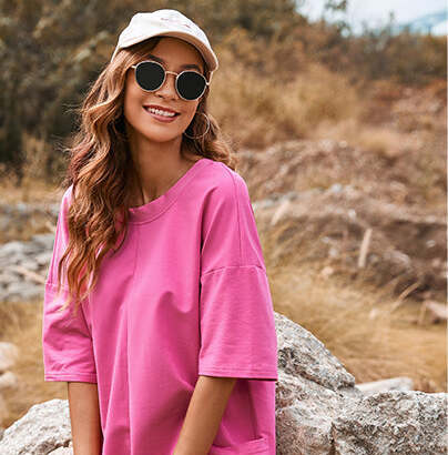 Anna - Übergroßer T-Shirt-Overall
