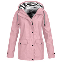 Merlia - Wasserdichte Jacke für Damen – Rosa