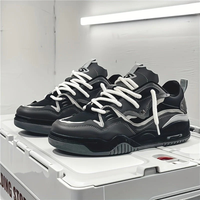 Pascal | Herren Moderne Freizeit Sneaker – Schwarz