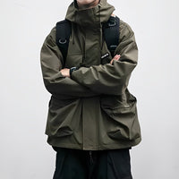 JESS - Komfortable wasserdichte Winterjacke für Herren – Grün