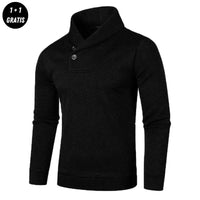 NOLAN™ - Eleganter herbst-pullover für herren – Schwarz