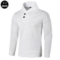NOLAN™ - Eleganter herbst-pullover für herren – Weiß