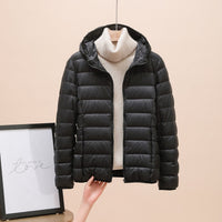 NOLA – Ultraleichte wattierte Jacke – Schwarz