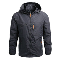 Wasserdichte winddichte Jacke - FENDLER – Grau