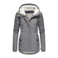 Dalila -  Elegante Winterjacke für Damen – Grau