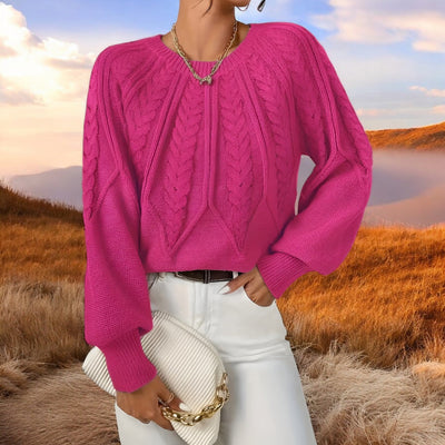 Hannelore - Kuscheliger Strickpullover