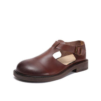 Serena® | Colette Leder Mary Janes – Braun