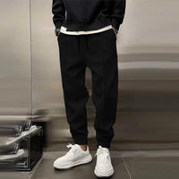 DEDRICK - MODISCHE JOGGINGHOSE – Schwarz