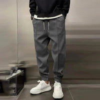 Nico | Sportliche Herren Jogginghose lässig & chic – Dunkelgrau