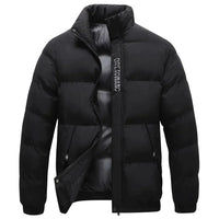 Softshell Outdoor Pufferjacke – Schwarz