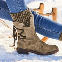 Iris - Bequeme Stiefel – Braun