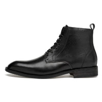 John | Vintage Lederstiefel – Schwarz