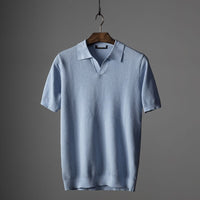 Troy | Herren Polohemd – Himmelblau