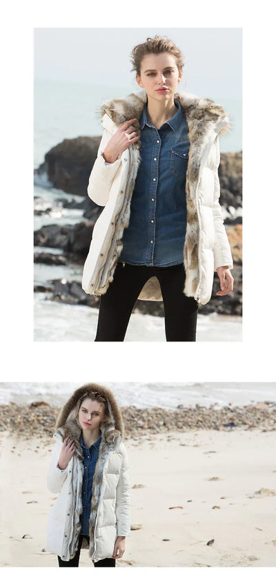 Hermione | Damen Winter Parka Jacke | Wärme