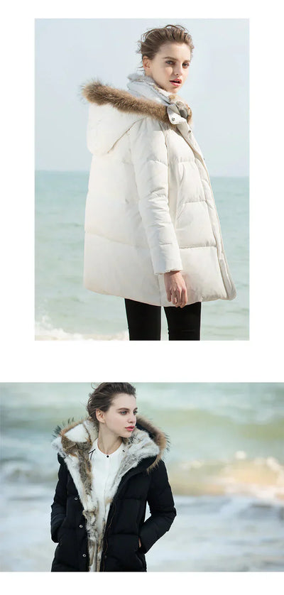 Hermione | Damen Winter Parka Jacke | Wärme