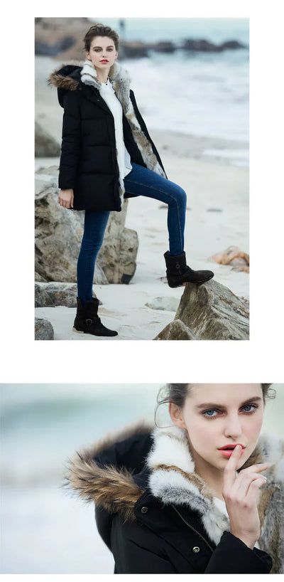 Hermione | Damen Winter Parka Jacke | Wärme
