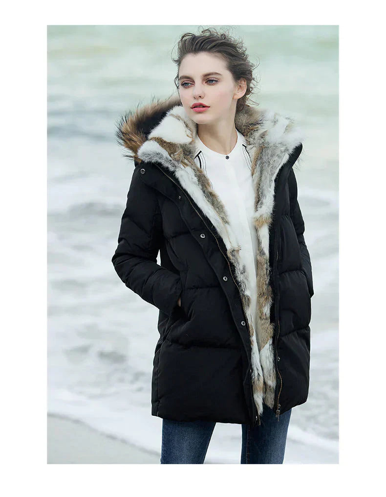 Hermione | Damen Winter Parka Jacke | Wärme