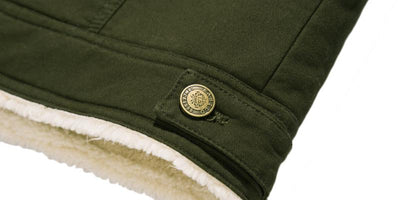 Iresita | Herren Bomber Winterjacke Dick Gefüttert aus 100% Baumwolle