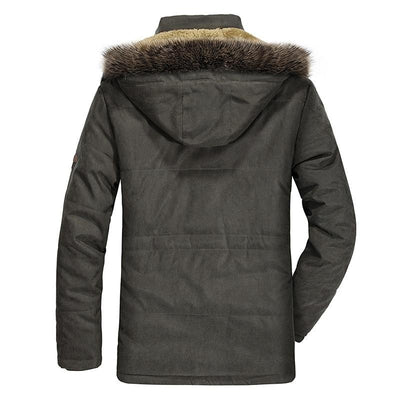 Lehmann Modehaus | Herren winter parka dick und warm mit kapuze