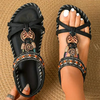Maria™| Orthopädische Comfort+ Sandalen – Graphitschwarz